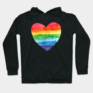 Rainbow Heart Hoodie